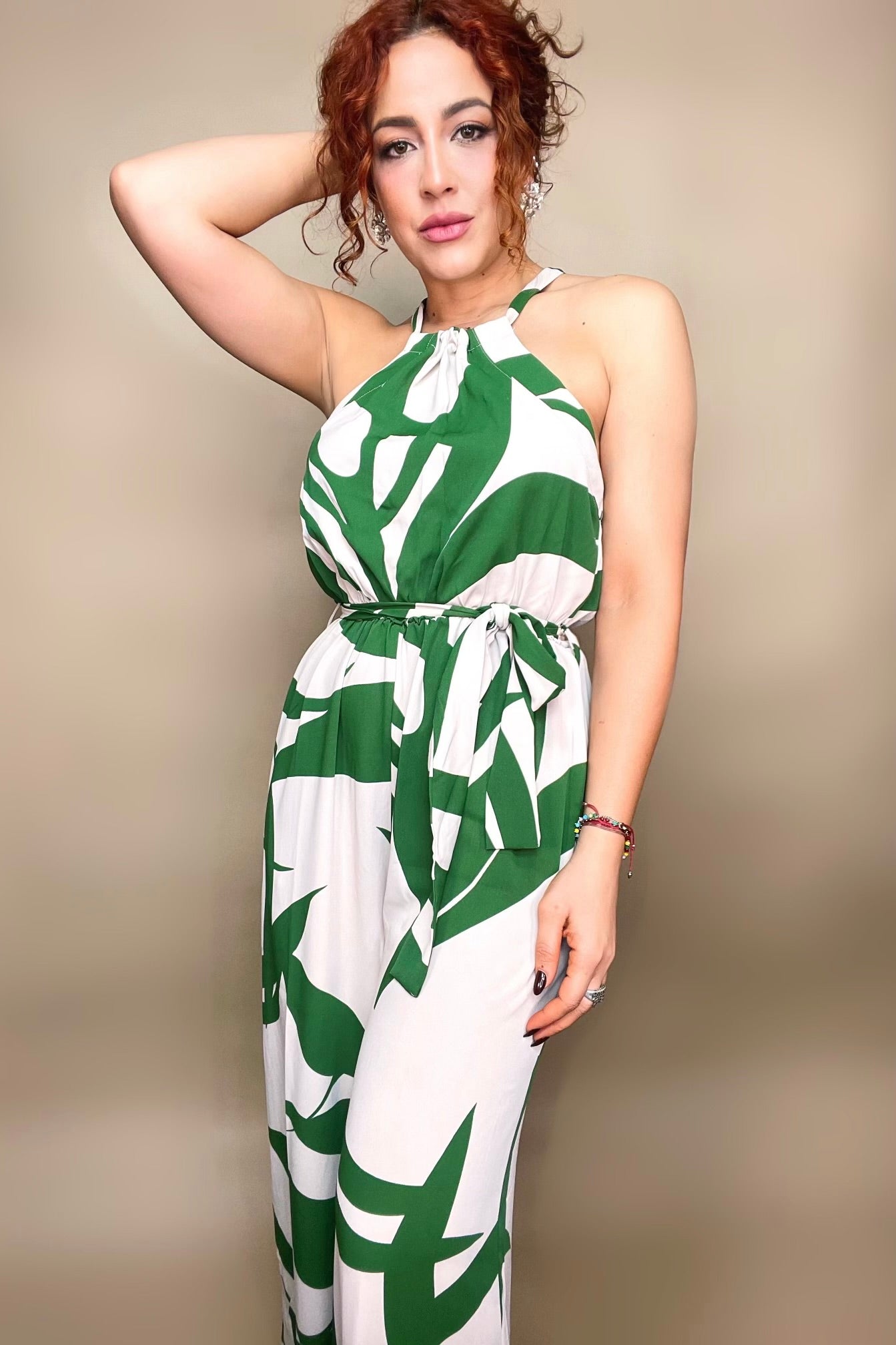 MOLLY GREEN SAND JUMPSUIT